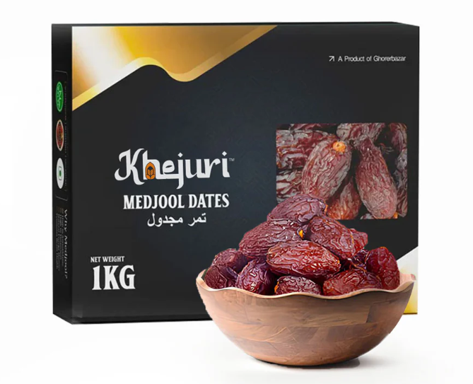 Egyptian Medjool Dates – 1 kg (Super Jumbo)